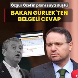 �zg�r �zel'in plan� suya d��t�! Bakan G�rlek'ten belgeli cevap