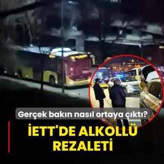 �ETT'de alkoll� rezaleti! Ger�ek duraklar� kar��t�r�nca ortaya ��kt�