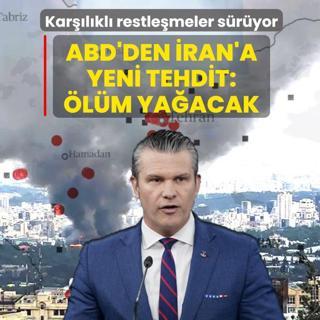 Kar��l�kl� restle�meler s�r�yor! ABD'den �ran'a yeni tehdit: �l�m ya�acak