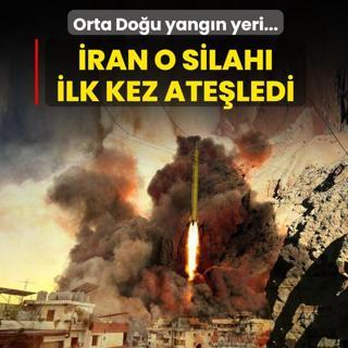 Orta Do�u yang�n yeri... �ran o silah� ilk kez ate�ledi