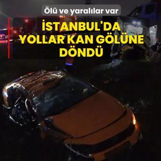 �stanbul'da yollar kan g�l�ne d�nd�! �l� ve yaral�lar var