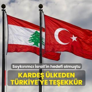 Soyk�r�mc� �srail'in hedefi olmu�tu... Karde� �lkeden T�rkiye'ye te�ekk�r