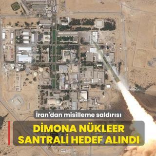 �ran'dan misilleme sald�r�s�... Dimona n�kleer santrali hedef al�nd�