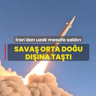�ran'dan uzak mesafe sald�r�! Sava� Orta Do�u d���na ta�t�