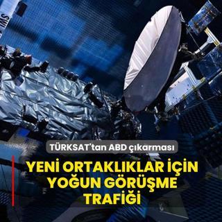 T�RKSAT'tan ABD ��karmas�! Yeni ortakl�klar i�in yo�un g�r��me trafi�i