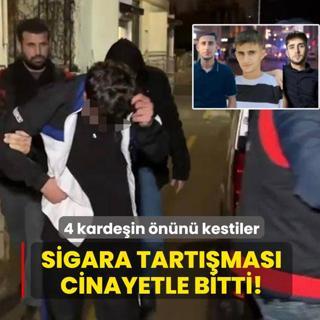 4 karde�in �n�n� kestiler... Sigara tart��mas� cinayetle bitti!