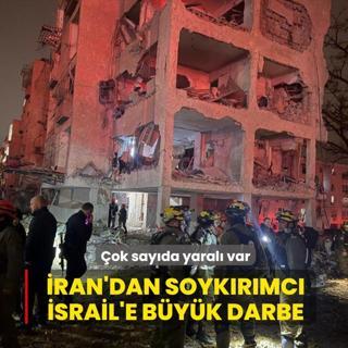 �ran'dan soyk�r�mc� �srail'e b�y�k darbe... �ok say�da yaral� var