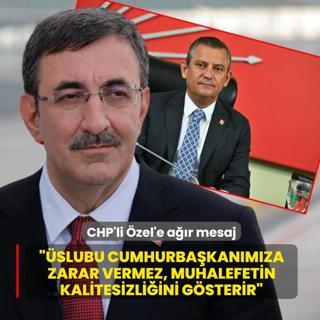 Cevdet Y�lmaz'dan CHP'li �zel'e a��r mesaj: Bu �slup Cumhurba�kan�m�za zarar vermez, muhalefetin kalitesizli�ini g�sterir