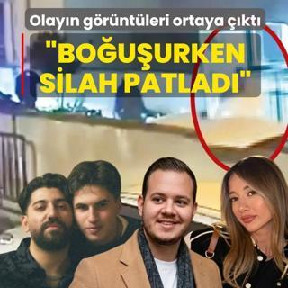 �Bo�u�urken silah patlad�'