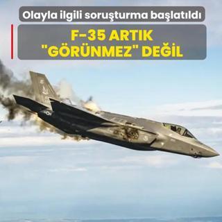 F-35 art�k �g�r�nmez' de�il