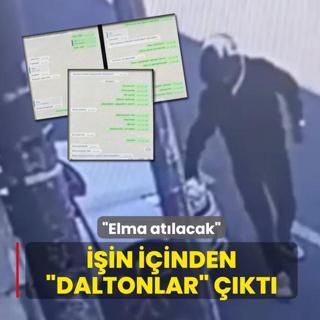 ��in i�inden �Daltonlar� ��kt�! �Elma at�lacak�