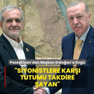 Peze�kiyan'dan Ba�kan Erdo�an'a �vg�: Siyonistlere kar�� tutumu takdire �ayan