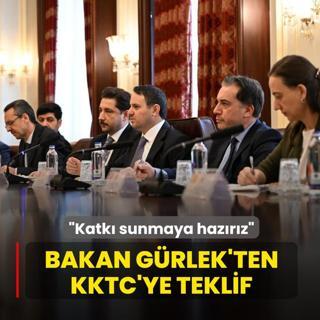 Bakan G�rlek'ten KKTC'ye teklif: Katk� sunmaya haz�r�z
