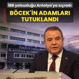�BB'deki yolsuzluk Antalya'ya s��rad�! Muhittin B�cek'in adamlar� tutukland�