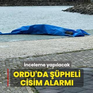 Ordu'da ��pheli cisim alarm�... �nceleme yap�lacak