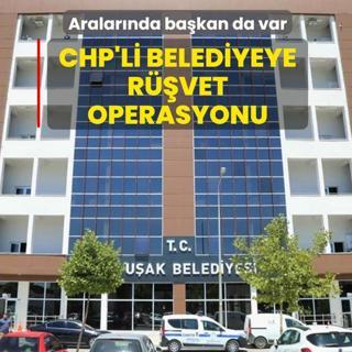 Aralar�nda ba�kan da var: CHP'li belediyeye r��vet operasyonu