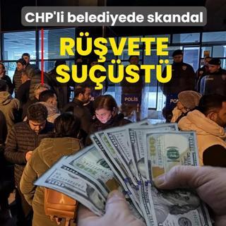 CHP'li belediyede skandal: R��vete su��st�