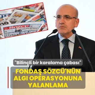 Fonda� S�zc�'n�n alg� operasyonuna yalanlama: Bilin�li bir karalama �abas�