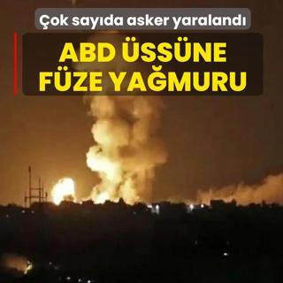 ABD �ss�ne f�ze ya�muru! �ok say�da Amerikan askeri yaraland�