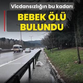 Vicdans�zl���n bu kadar�... Bebek yol kenar�nda �l� bulundu