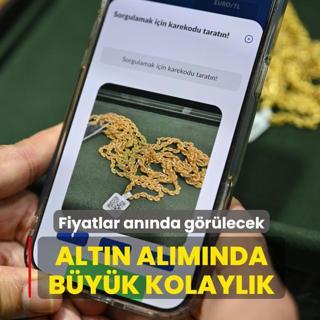 Alt�n al�m�nda b�y�k kolayl�k: Fiyatlar an�nda g�r�lecek