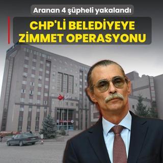 Etimesgut Belediyesine zimmet operasyonu... G�zalt� karar� verilen 4 ��pheli yakaland�