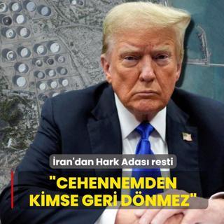 �ran'dan Trump'a Hark Adas� resti: Cehennemden kimse geri d�nmez