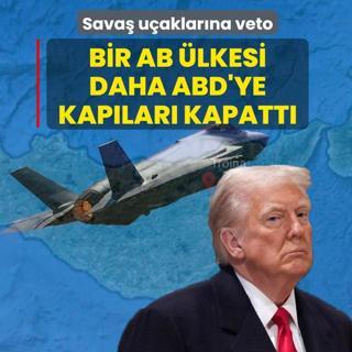 Bir AB �lkesi daha ABD'ye kap�lar� kapatt�! Sava� u�aklar�na veto