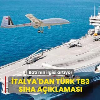�talyan donanmas� T�rk TB3 S�HA tedarik edecek
