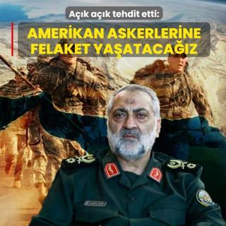 A��k a��k tehdit etti: Amerikan askerlerine felaket ya�ataca��z