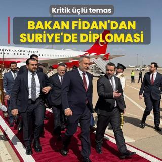 Bakan Fidan'dan Suriye'de diplomasi trafi�i: Kritik ��l� temas ger�ekle�tirecek