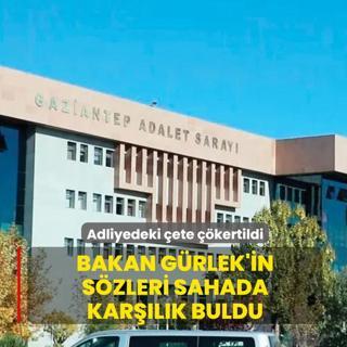 Adliyedeki �ete ��kertildi