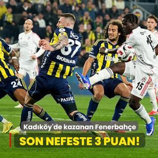 Son nefeste 3 puan! Kad�k�y'de kazanan Fenerbah�e