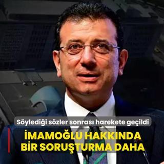 Ekrem �mamo�lu hakk�nda bir soru�turma daha! Mahkemede s�yledi�i s�zler sonras� harekete ge�ildi