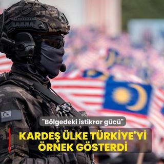 Karde� �lke T�rkiye'yi �rnek g�sterdi: B�lgedeki istikrar g�c�