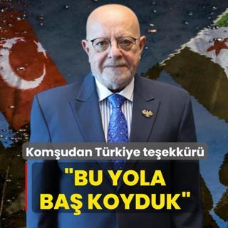 Kom�udan T�rkiye te�ekk�r�: Bu yola ba� koyduk