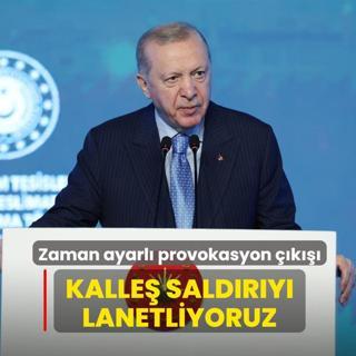 Zaman ayarl� provokasyon ��k���: Kalle� sald�r�y� lanetliyoruz