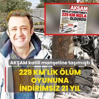 229 km'lik �l�m oyununa 21 y�l