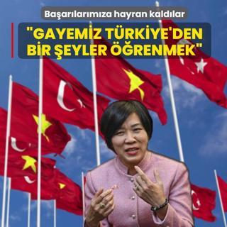 Ba�ar�lar�m�za hayran kald�lar: Gayemiz T�rkiye'den bir �eyler ��renmek