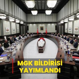 MGK Bildirisi yay�mland�