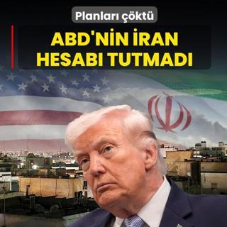 Planlar� ��kt�! ABD'nin �ran hesab� tutmad�