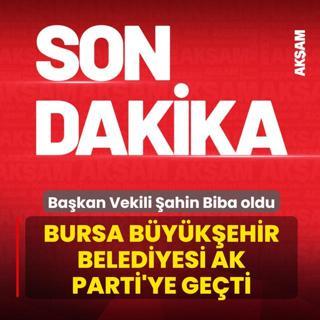 Bursa B�y�k�ehir Belediye Ba�kan Vekili �ahin Biba oldu... Cumhur �ttifak�'n�n aday� kazand�