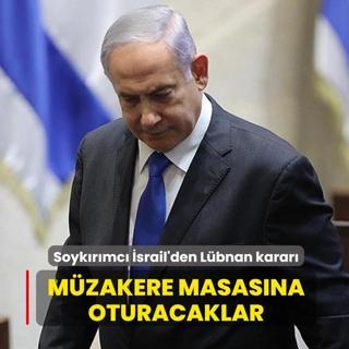 Soyk�r�mc� �srail'den L�bnan karar�... M�zakere masas�na oturacaklar