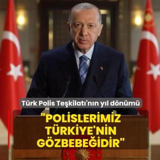 T�rk Polis Te�kilat�'n�n 181'inci y�l d�n�m�... Ba�kan Erdo�an: Polislerimiz T�rkiye'nin g�zbebe�idir