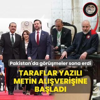 ABD ve �ran g�r��mesi sona erdi: Taraflar yaz�l� metin �zerinde g�r�� al��veri�inde bulunuyor