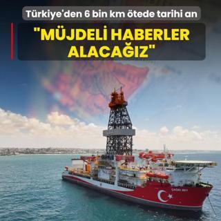 T�rkiye'den 6 bin km �tede tarihi an: M�jdeli haberler alaca��z