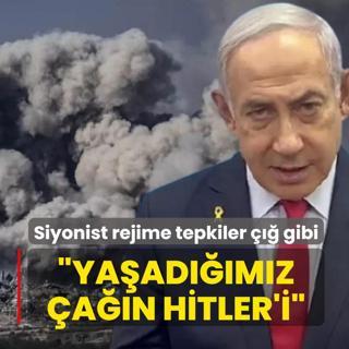 T�rkiye'den katil Netanyahu'ya sert tepki: �a��m�z�n Hitler'i, dostu kalmam�� bir su�lu