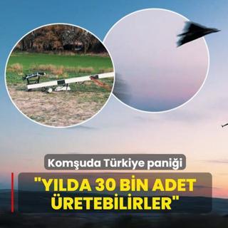 T�rkiye'nin yeni insans�z silah� g�ndem oldu! Kom�uda b�y�k panik: Y�lda 30 bin adet �retebilirler