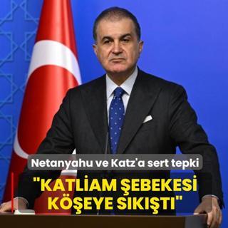 AK Parti S�zc�s� �mer �elik'ten Netanyahu ve Katz'a tepki: Katliam �ebekesi k��eye s�k��t�lar