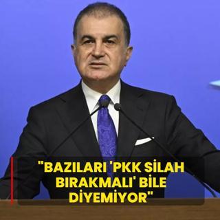 AK Parti S�zc�s� �mer �elik: Baz�lar� 'PKK silah b�rakmal�' bile diyemiyor